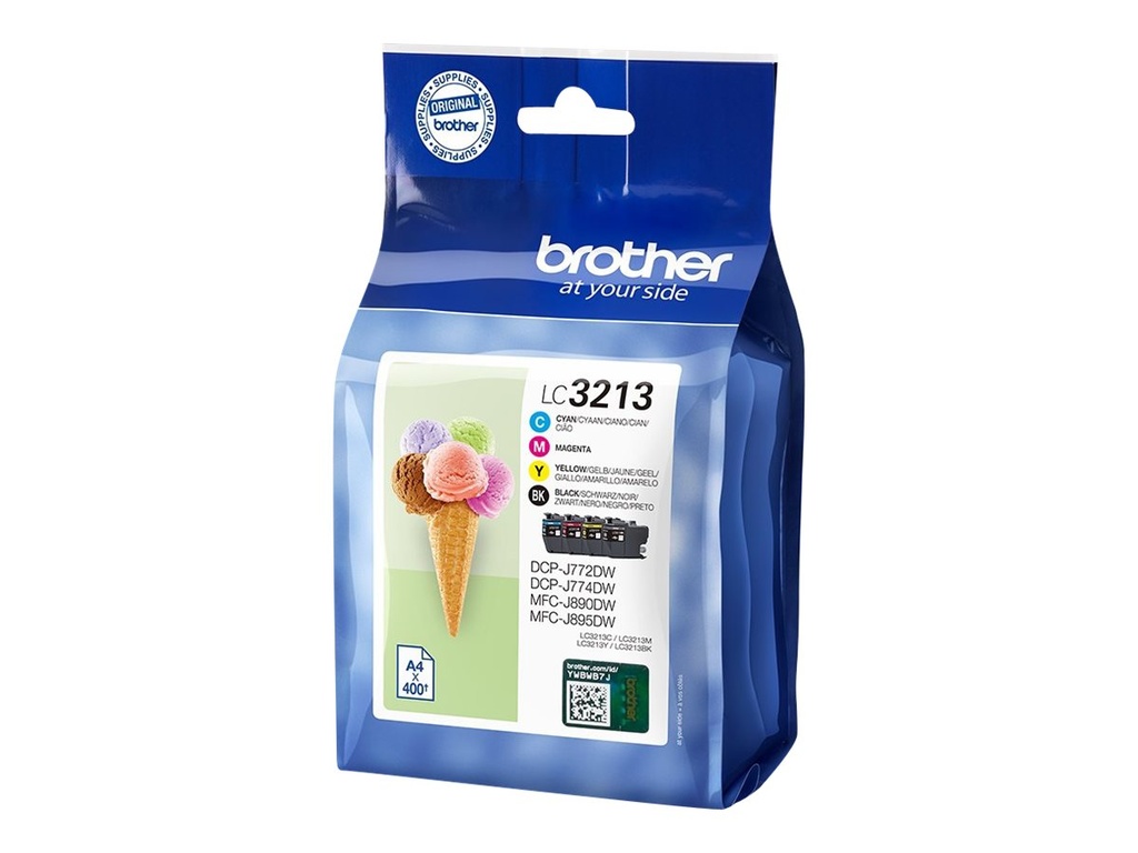 Brother LC3213 - Pack de 4 - noir, jaune, cyan, magenta
