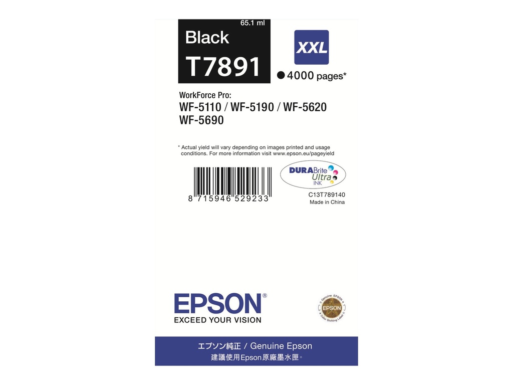 Epson T7891 - 65.1 ml - taille XXL