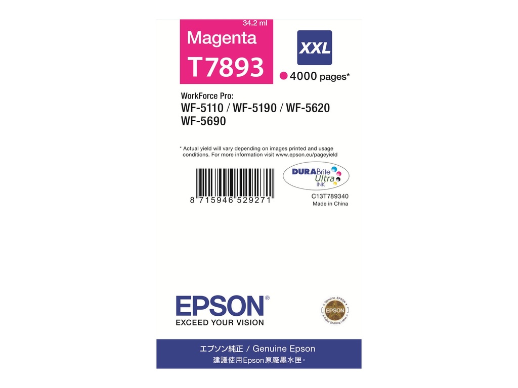 Epson T7893 - 34.2 ml - taille XXL